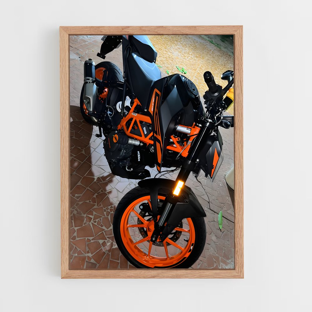 Poster Ride with the Duke – affiche KTM Moto (vue 4)